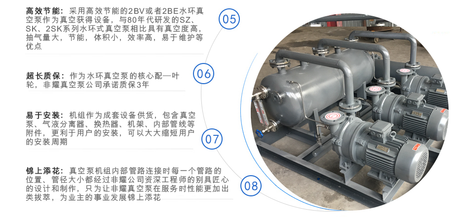 2BW系列水環(huán)真空泵閉環(huán)機組